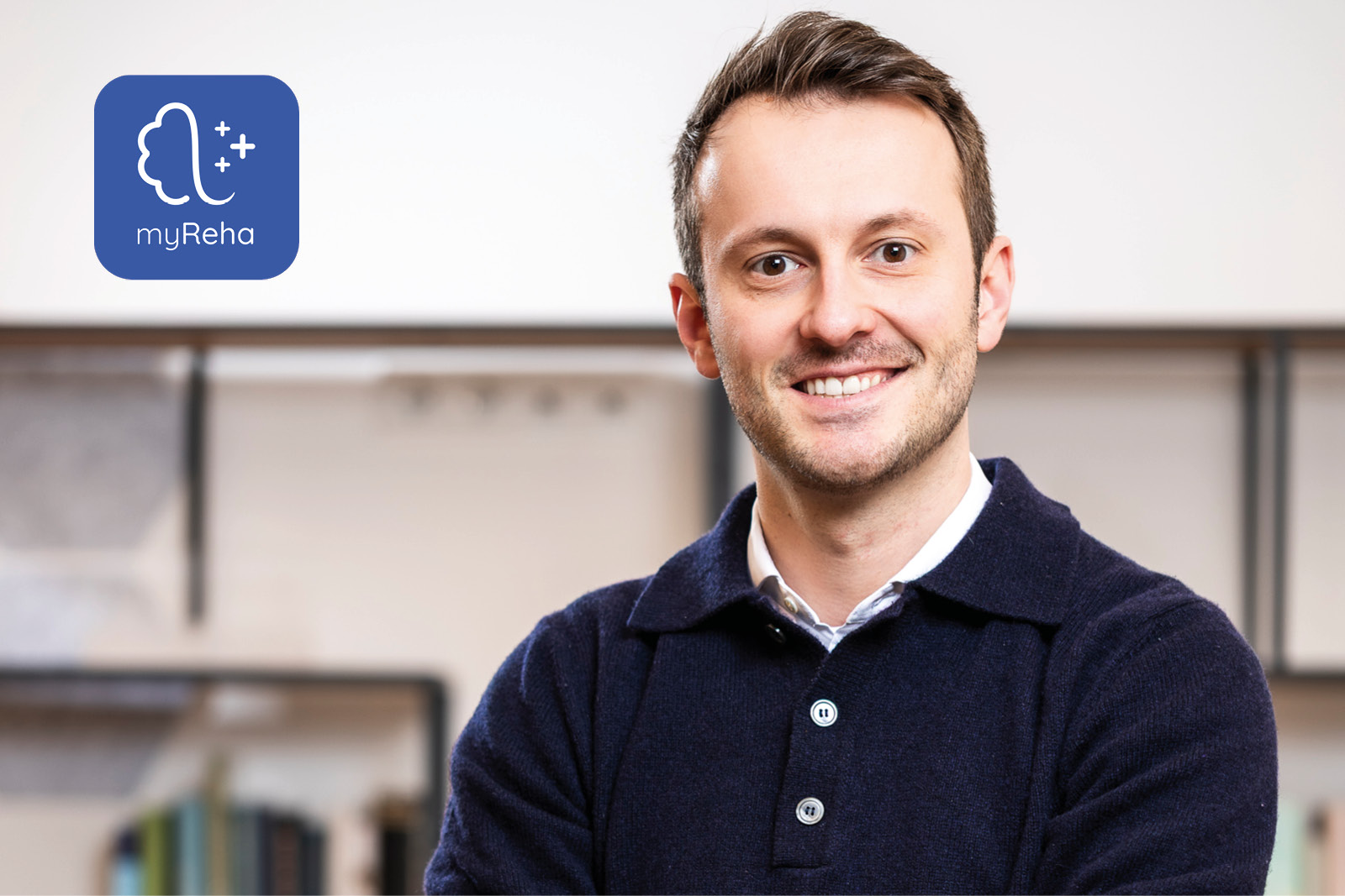 dr-med-philipp-schoellauf-myreha-app Porträt von Dr. med. Philipp Schöllauf, Neurologe und Mitgründer der Neurotherapie-App myReha.