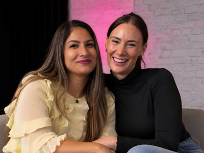 Shiva und Anne vom Podcast „Red Flags und Rosa Brillen“ im Porträt